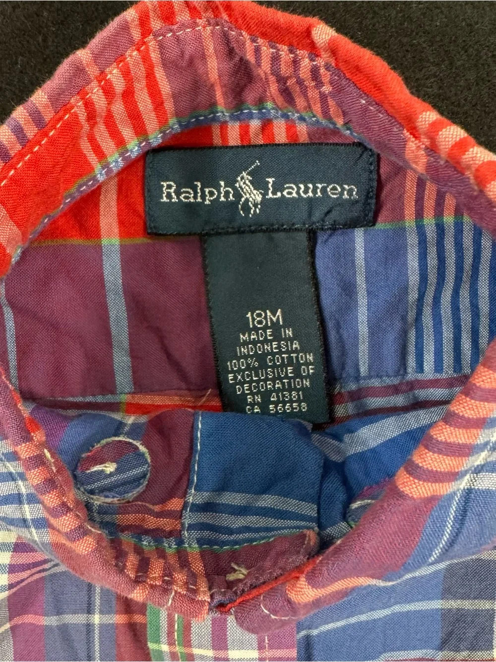 Polo by Ralph Lauren Multicolor Plaid Button-Down Shirt